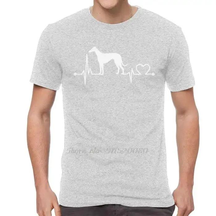 T-shirt en coton Greyhound Heartbeat pour hommes