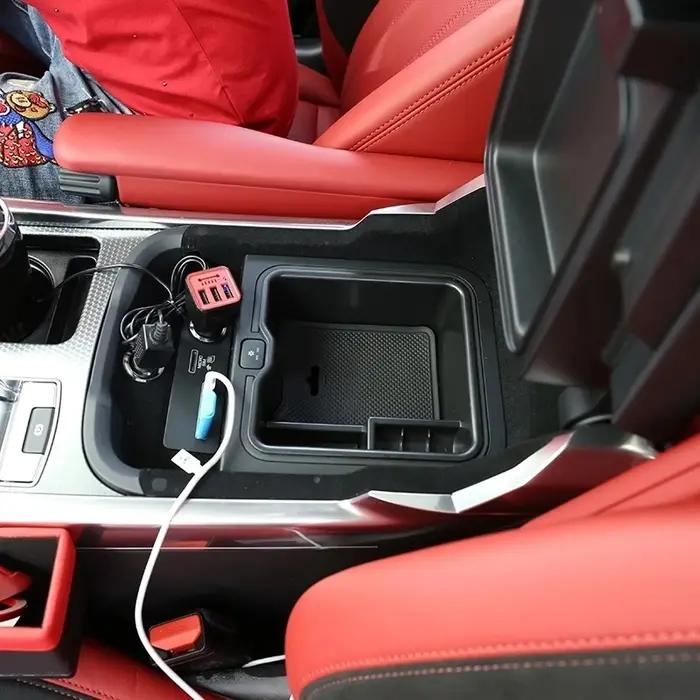 Boîte de rangement pour accoudoir Central de voiture, plateau organisateur de Console centrale pour