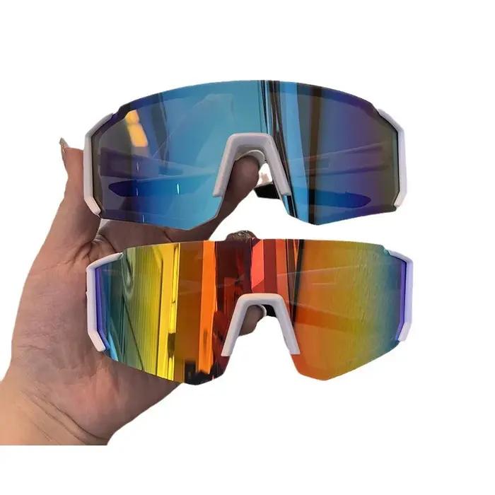 Lunettes cyclisme une pièce femmes UV400 anti-sable outdoor - Protection sport extrême chasse