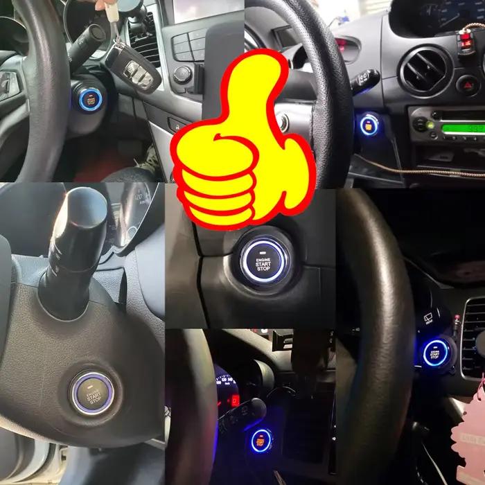 Système d'alarme de voiture universel, démarrage et arrêt automatique, télécommande, allumage du mot