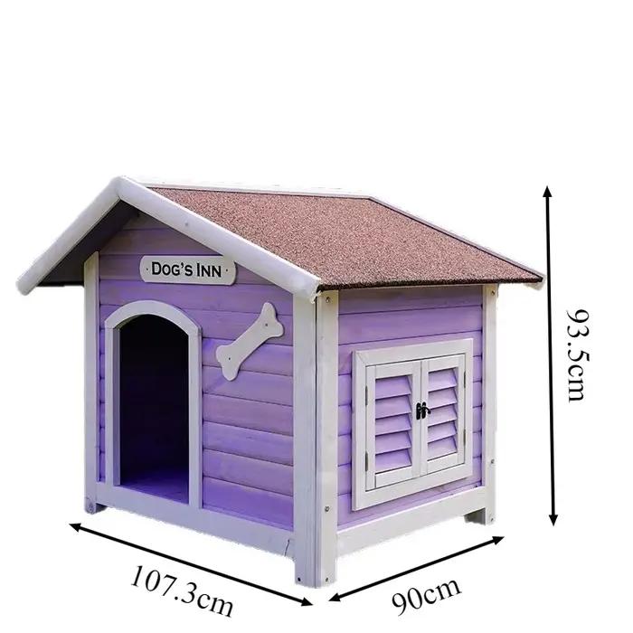 Maison pour chien en bois massif