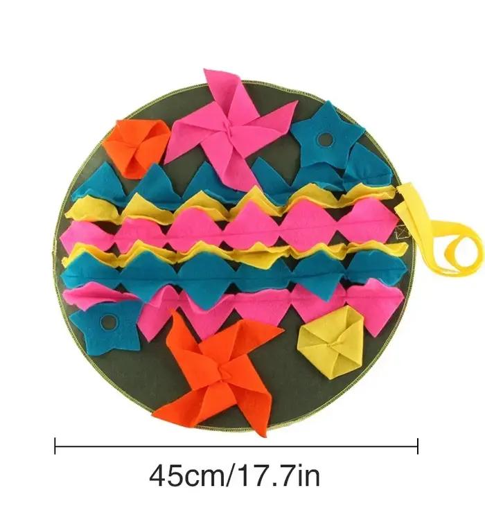 Couverture d'entraînement pour renifler le chien, tapis pour chien, plaquette nasale pour animaux de