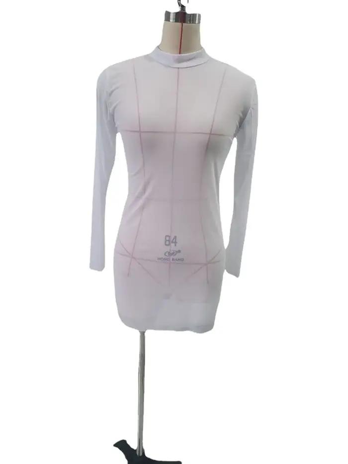Robe en maille transparente sexy pour femme