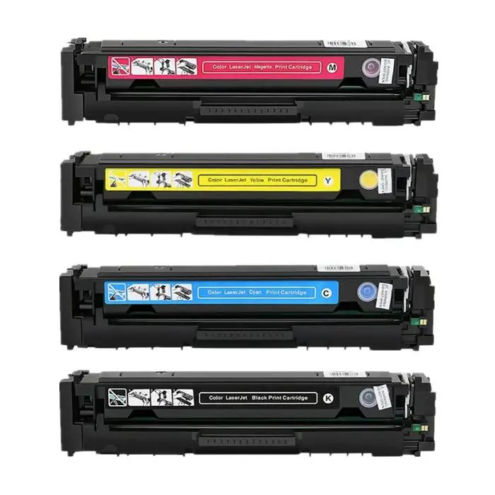 Cartouche de toner compatible CF400A CF400 CF401A 402 403A 201A pour HP Color LaserJet Pro M252dn M252n MFP M277dw M277n M274n