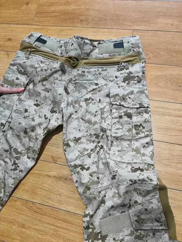 Pantalon tactique G3 AOR1 en polyester-coton pour chasse et entraînement militaire
