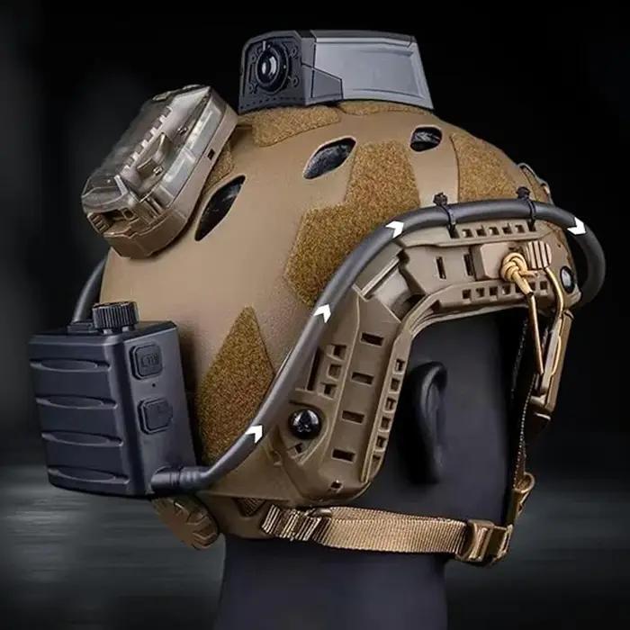 Kit anti-buée pour lunettes de chasse - Ventilateur ajustable - Élimination buée rapide