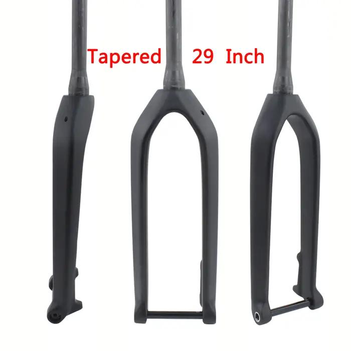 Le plus récent 15x110mm Boost amélioré vélo UD frein à disque en Fiber de carbone fourche vtt à axe traversant câble