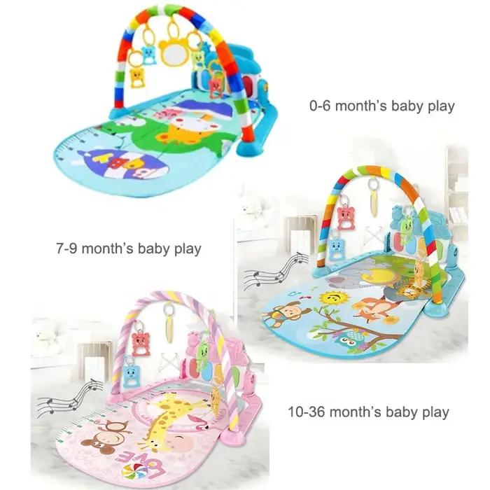 Tapis de clavier de piano en polymère pour bébé, activité de gymnastique, jouet Lea Early Dos, cadea