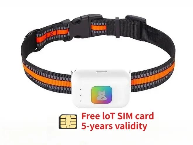 Collier intelligent de suivi GPS pour chien 4G