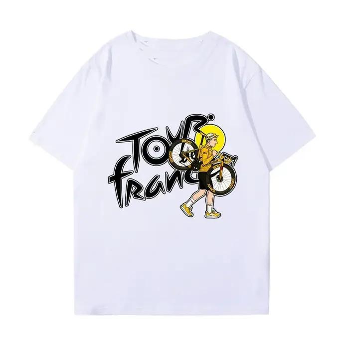 T-shirt Bogacha Tour de France 2026 – Nouvelle Collection Été – Style Tendance – Confortable en Coto