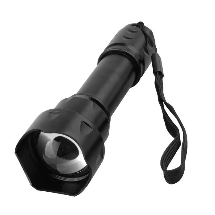 BORUiT T20 infrarouge IR 850nm Vision nocturne LED lampe de poche tactique Zoom IPX6 torche étanche utiliser 18650 batte