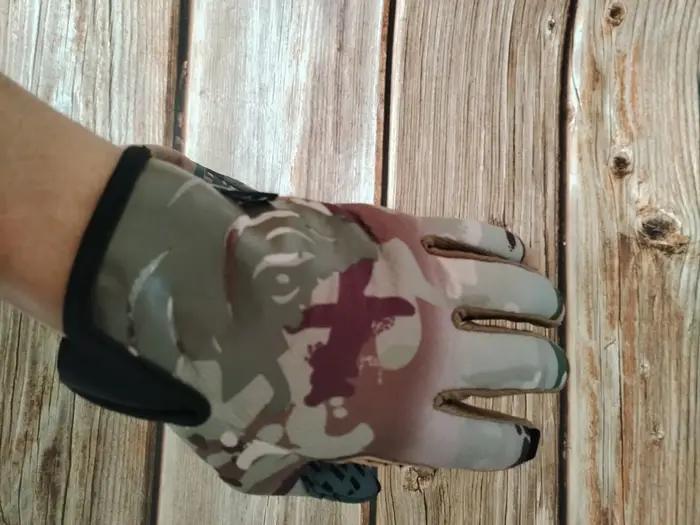 Gants tactiques PIG FDT Alpha Delta camouflage chasse paintball écran tactile renforcés