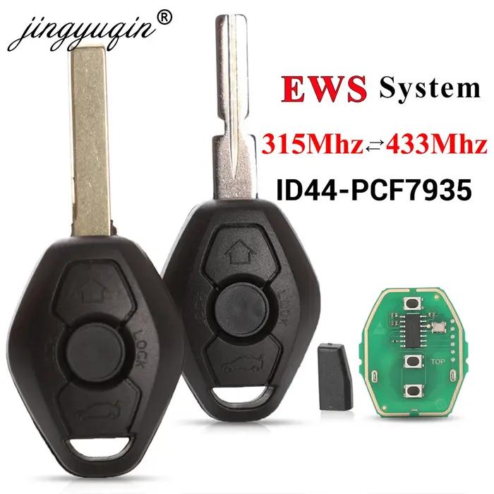 Jingyuqin EWS Sytem voiture clé à distance pour BMW E38 E39 E46 X3 X5 Z3 Z4 1/3/5/7 série 315/433MHz