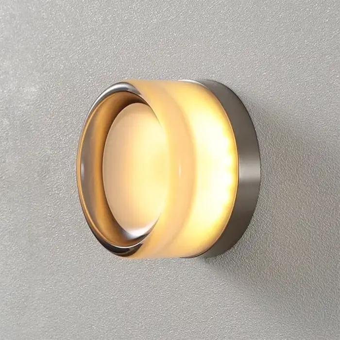 Applique murale LED moderne salon ambre gelée décor appliques murales couloir étude salle à manger d
