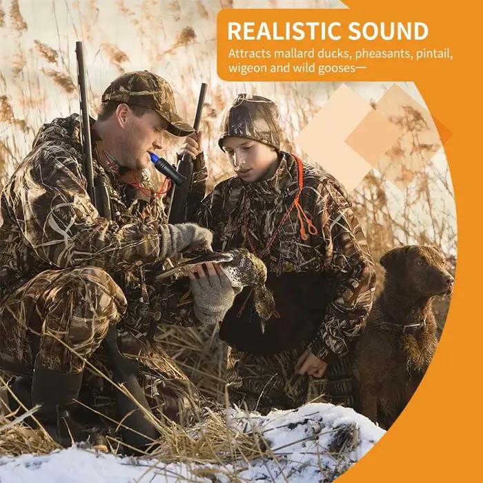 Lanière d'appel de canard 12 boucles amovibles - Tressée main pour appeaux - Accessoire de chasse aux oies