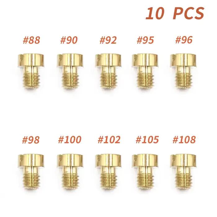 Jet principal de carburateur M5 pour Dellorto SHA SHB UA UB PHBG VHB-CS VHBT-CS # 30-140 Kits de Jet