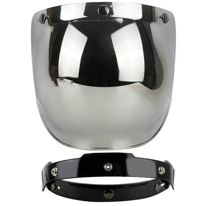 Visière à bulles pour casque de moto