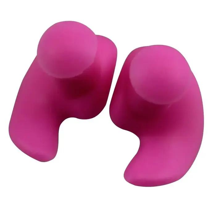 1 paire de bouchons d'oreille souples étanches en Silicone
