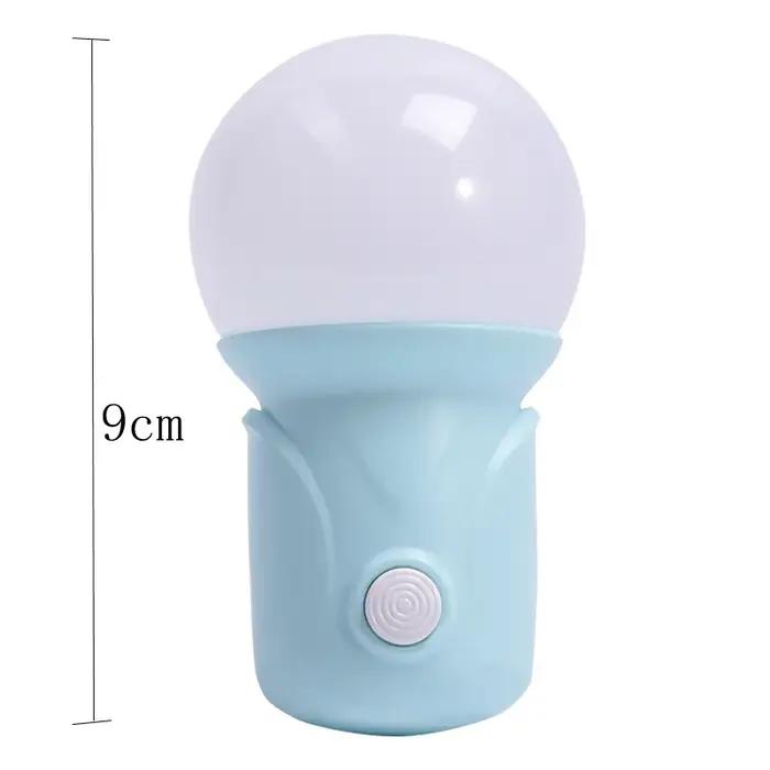 Portable Plug-in LED veilleuse 2 couleurs bébé soins infirmiers oeil sommeil lumière chambre couloir