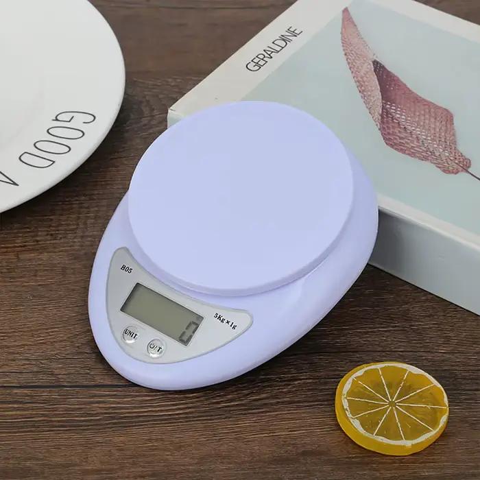 Petite balance électronique de cuisine domestique de 5kg