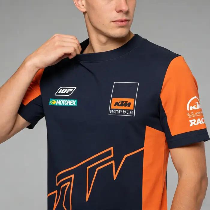 Nouveau T-shirt d'été 2026 pour hommes, col rond, manches courtes, pour les passionnés de moto, spor