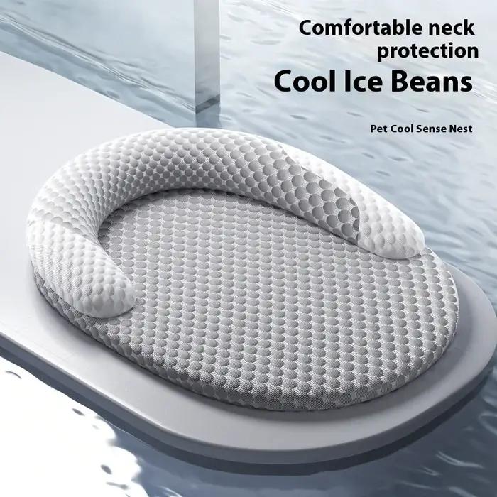 Tapis rafraîchissant pour animaux de compagnie, amovible et lavable, pour lit de chien, pour chat, adapté à toutes les saisons, matelas frais, cadeau, nouvelle collection été