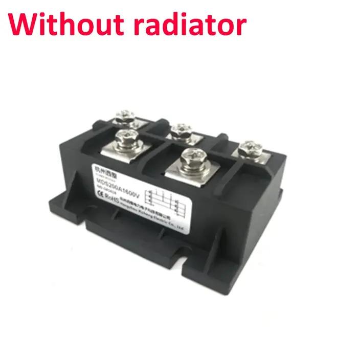 Modules de pont triphasés série MDS MDS100A 100A 1600V, redresseur à diode triphasé MDS150A, Base en