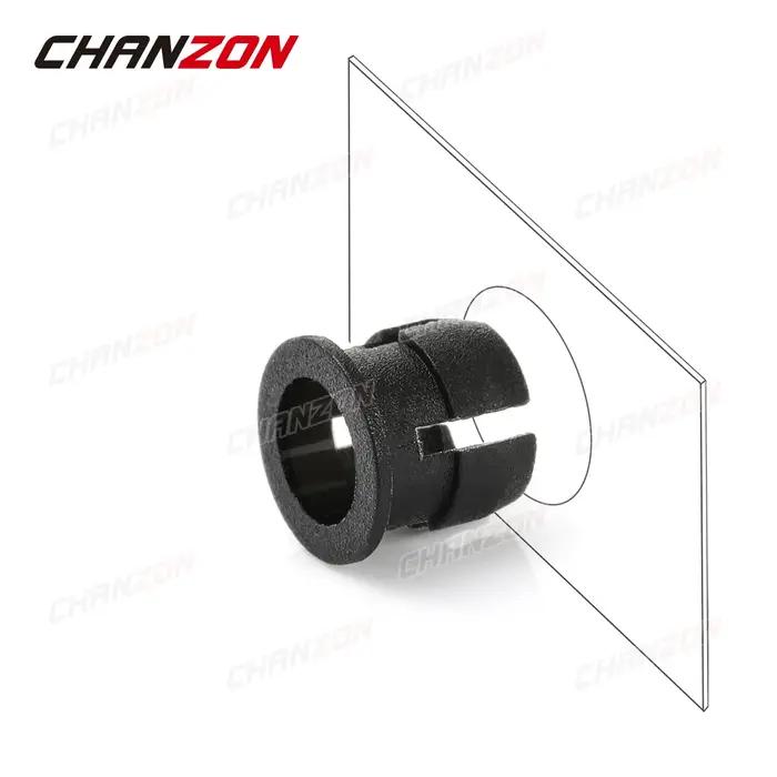 5mm support de LED prise pince lunette Diode électroluminescente lampe couvercle de Base panneau de