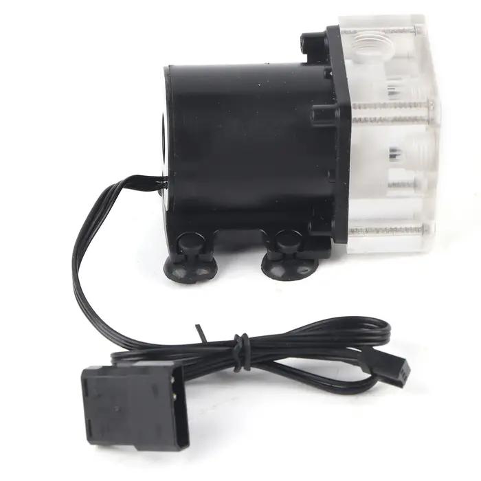 Pompe de système de refroidissement à eau pour ordinateur, vis G1/4 pour PC, bosse d'eau CPU silenci