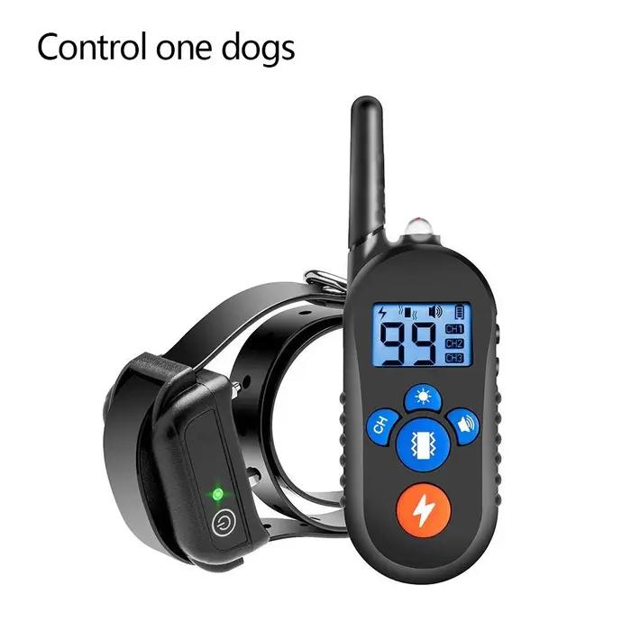 Collier d'entraînement électrique pour chien