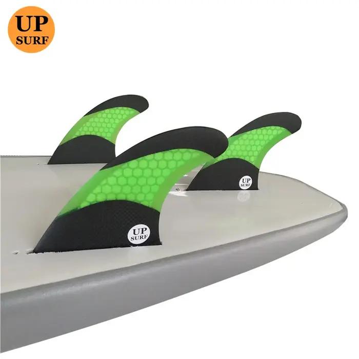 UPSURF FUTURE Fins G5/G7 Sup planche de Surf, Quilhas en fibre de carbone 3 pièces/ensemble, accesso
