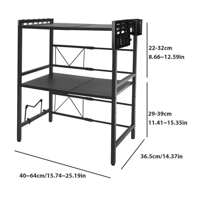 Étagère de rangement pour four à micro-ondes