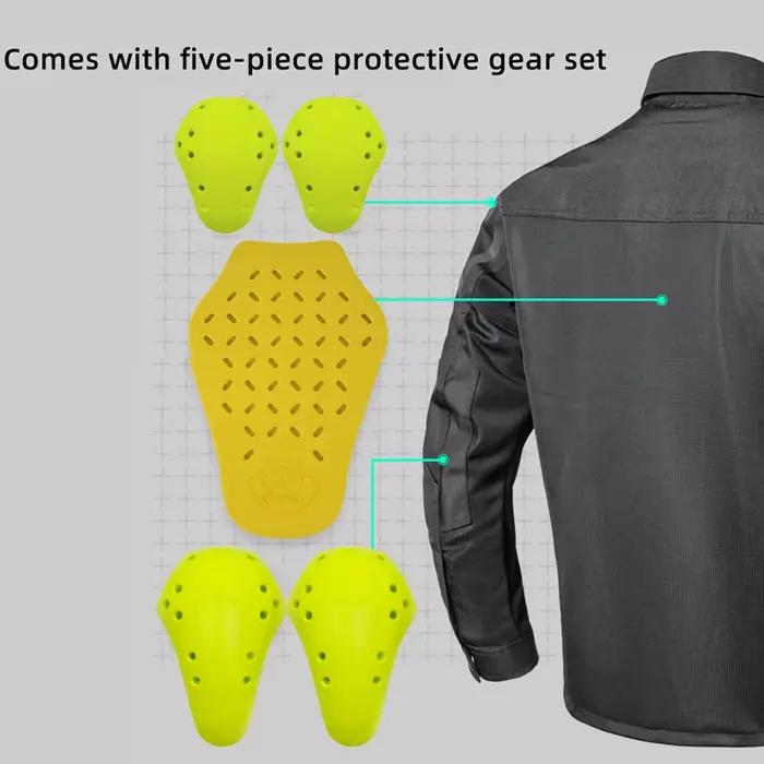 VEMAR hommes veste de moto nouvelle mise à niveau été respirant