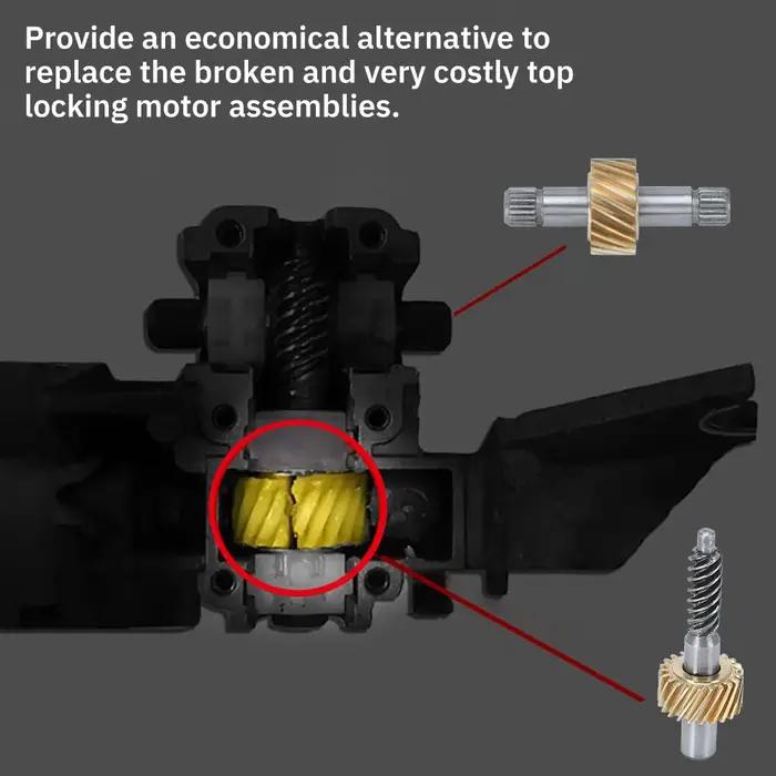 Kit de réparation d'engrenage moteur pour BMW, loquet supérieur convertible, 323i, 325i, 330i, 645i,