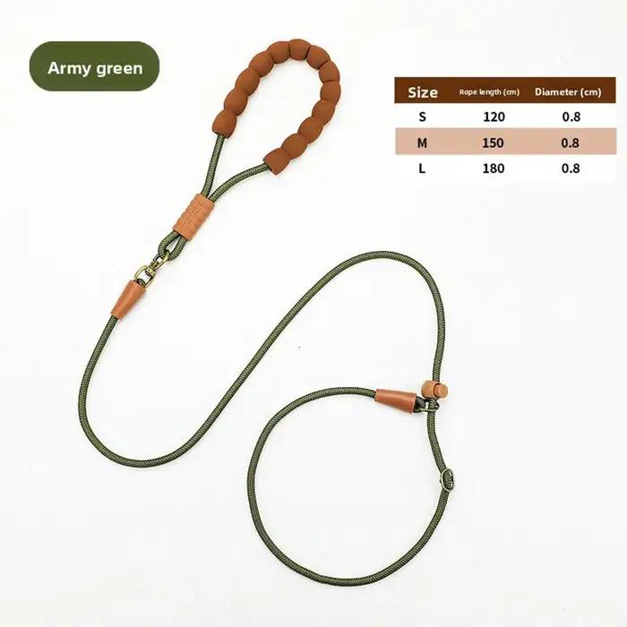 Corde de traction pour promener les chiens, laisse spéciale pour l'entraînement des chiens, pour chiens de grande, moyenne et petite taille