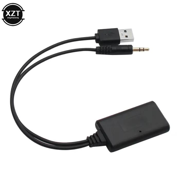 Récepteur Bluetooth pour autoradio, prise Jack 3.5mm, câble AUX-IN Aux, BT5.0, musique, adaptateur B