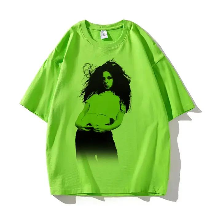 Charli Xcx Brat t-shirt femmes manga t-shirt fille manga vêtements de créateur
