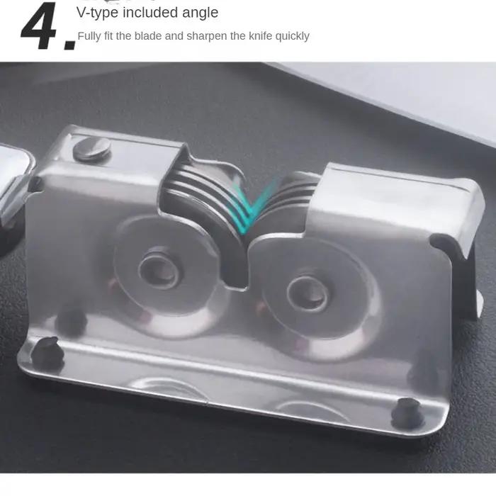 Couteau multi-outils chasse aiguiser équipement de poisson crochet outil de poche extérieur Mini aiguiseur lime à ongles