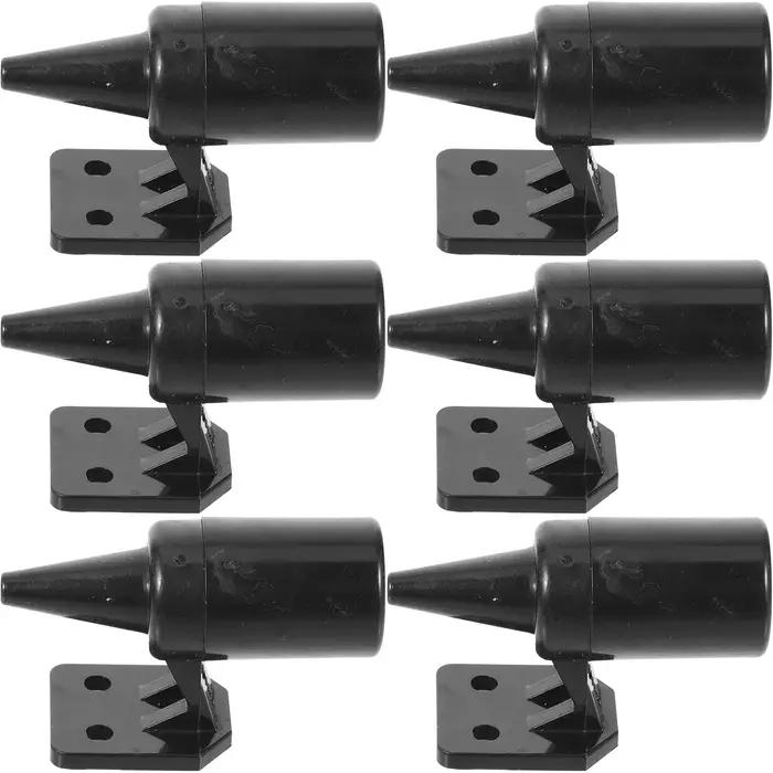Sifflet anti-cerf 6 pièces pour voiture - Alerte animaux résistant aux intempéries - Répulsif cerf portable