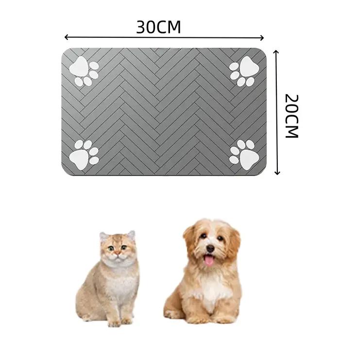 Tapis d'alimentation pour animaux de compagnie
