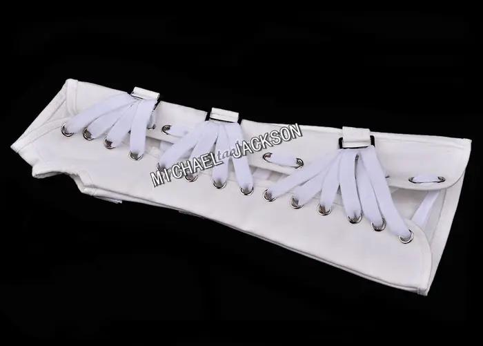 Gant de coude en coton blanc