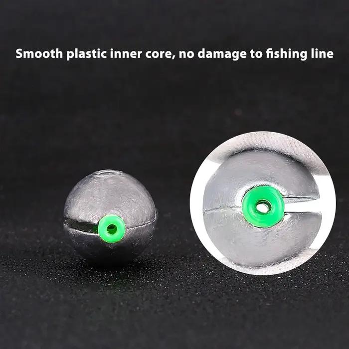 Plomb en plomb en forme d'olive avec Tube en plastique, changement rapide, poids ouverts de 2 à 50g