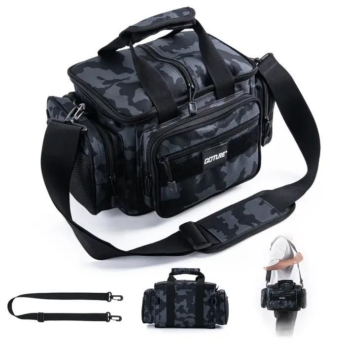 Goture – sacs de pêche à bandoulière en tissu Oxford 600D