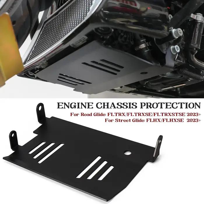 Plaque de protection inférieure en métal de haute qualité pour Harley-Davidson Road Glide et Street Glide 2024-2025 occasions spéciales