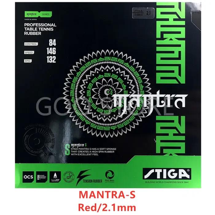 Raquette de ping-pong STIGA Mantra en caoutchouc boutons offensifs avec éponge pour joueurs offensifs occasions spéciales et cadeaux de fête