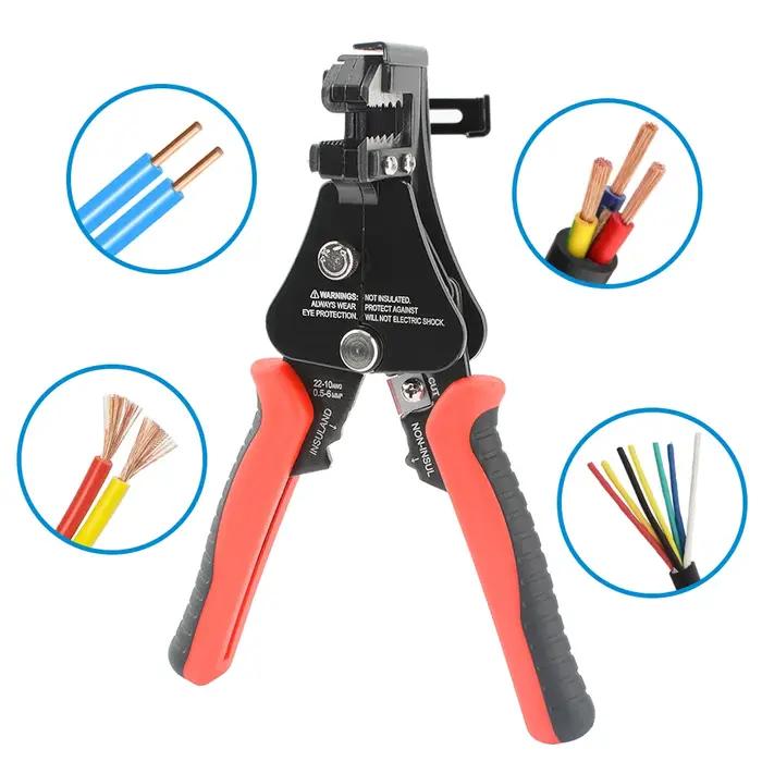 Pince à dénuder multifonctionnelle, coupe-dénudage automatique, sertissage de fil de câble, outils d