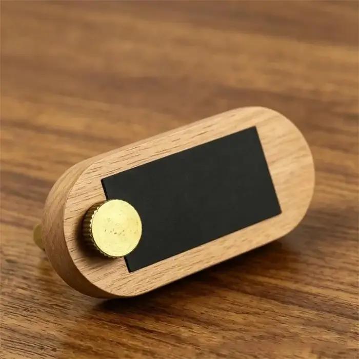 KXRE – support comptoir d'affichage des prix, présentoir détail en bois, supports panneaux prix, support pour