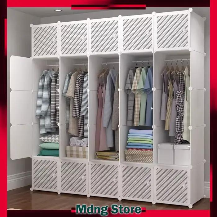 Chambre enfants porte-vêtements organisateur tiroir chaussure salon porte-vêtements étagères femmes Szafa Tekstylna Na Ubrania meubles