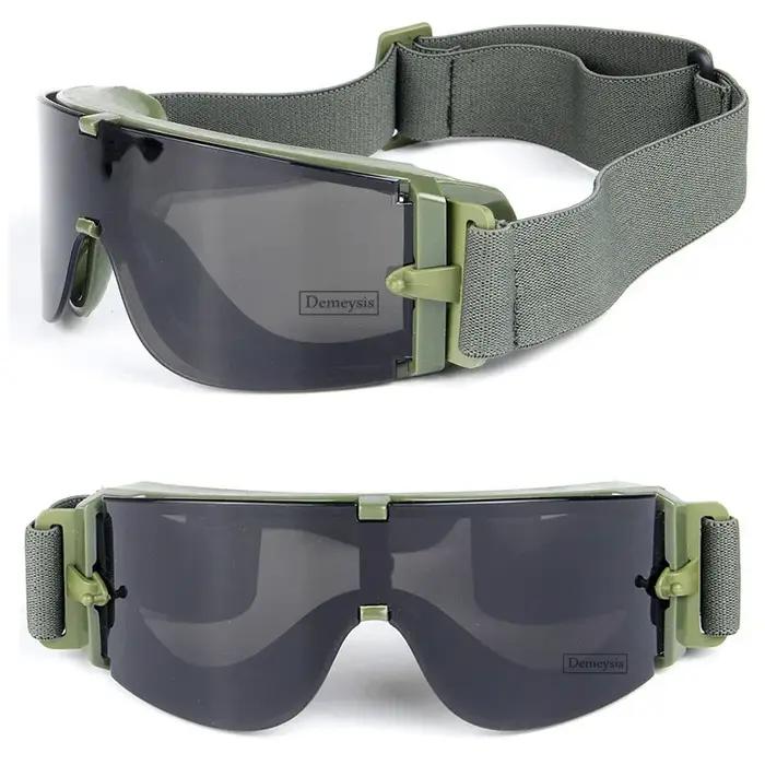 Lunettes tactiques airsoft et paintball pour randonnée et activités outdoor polyvalentes