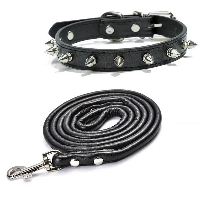 Colliers en cuir Pu pour chiens